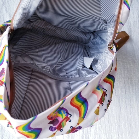 Loungefly Pixar Inside Out Joy and Bing B-ong Nylon Backpack - Picture 9 of 10